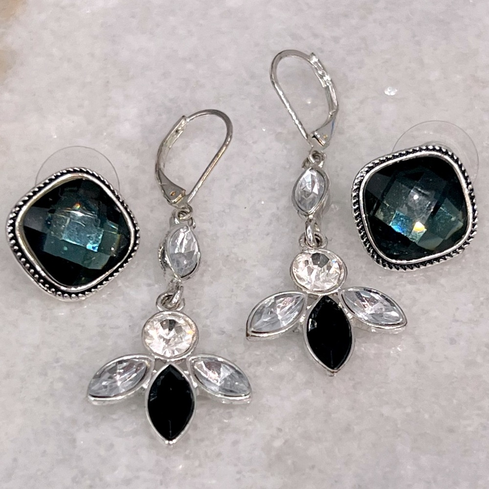 NAPIER Dangle and Stud Earring Bundle